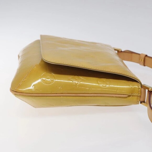 LOUIS VUITTON Monogram Vernis Thompson Street Bag Beige M91301 LV Auth th5733 - Picture 4 of 16